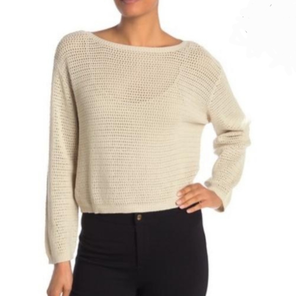 RDI Modern Designer Open Stitch Pullover Sweater